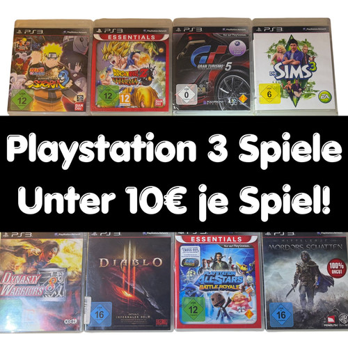 Sony playstation ps3 - sony, spiele